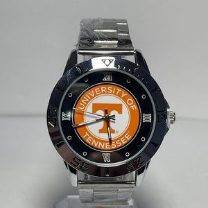 TENNESSEE VOLUNTEERS NCAA Stainless Steel Men's Watch NEW!!